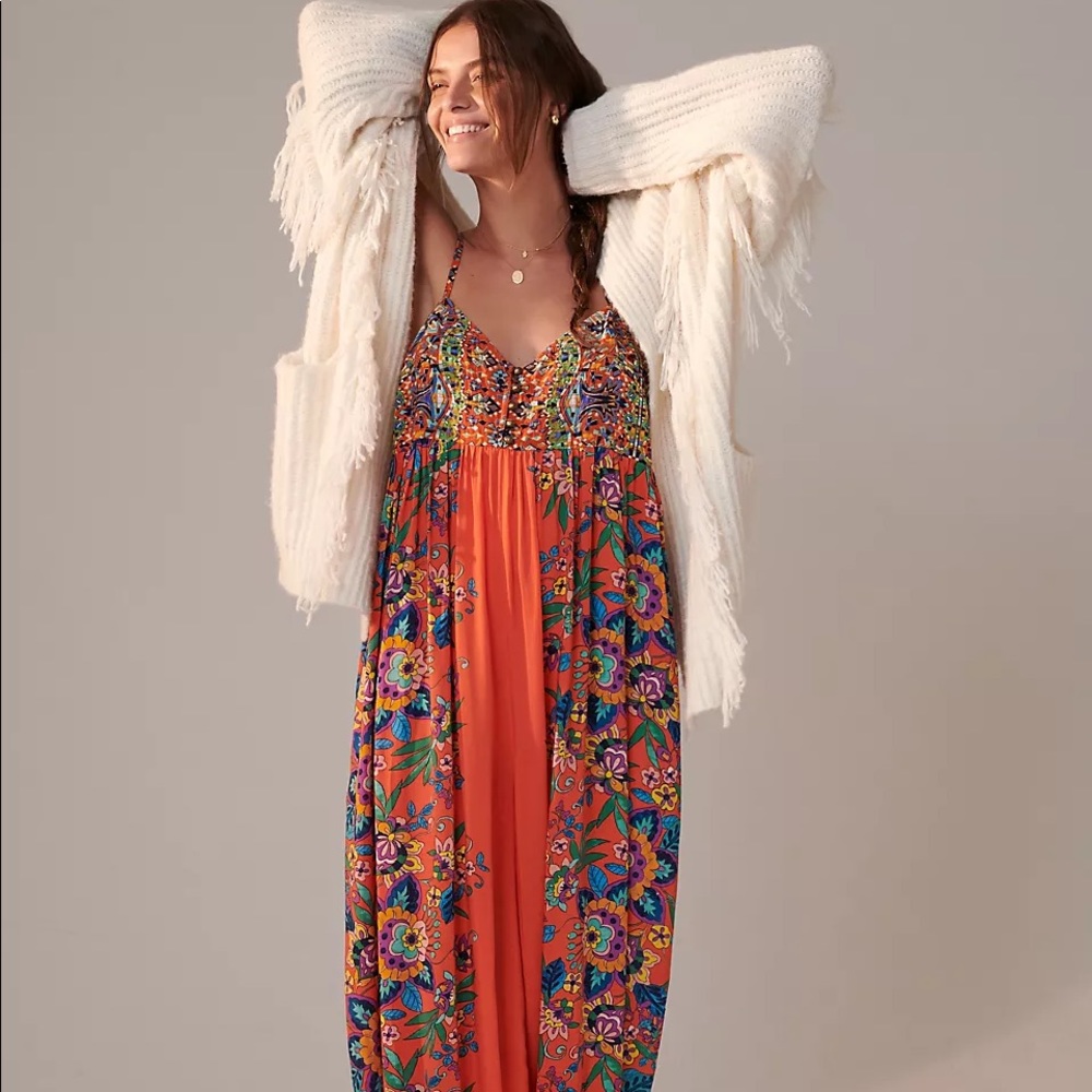 NWT Anthropologie Relaxed Lounge Jumpsuit